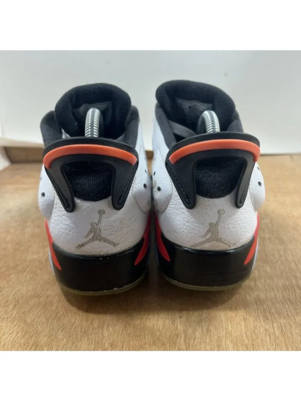 Air Jordan 6 Retro Low Men's Size 8 Golf Shoe White Infrared